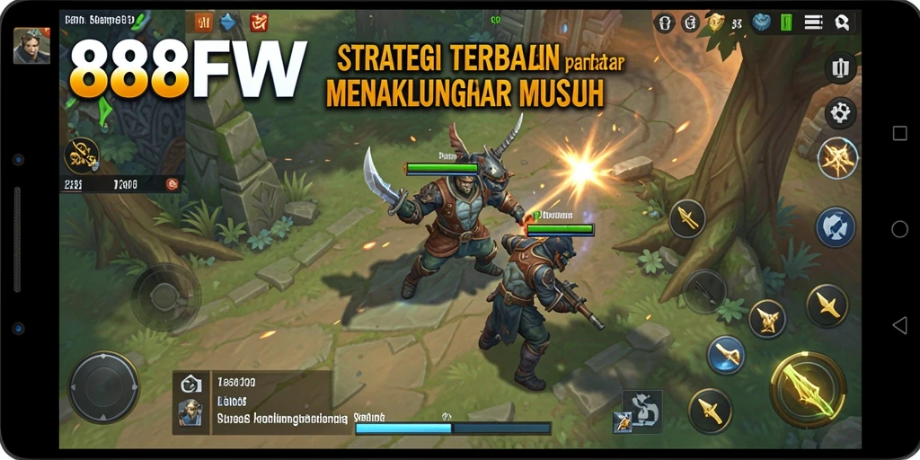Screenshot gameplay <strong>888FW</strong> menunjukkan aksi taktis yang mendebarkan.