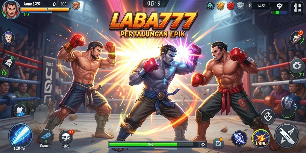 Tampilan seru pertarungan karakter di LABA777.