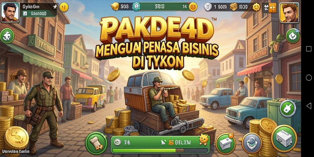 Tampilan gameplay PAKDE4D yang menarik dan strategis.