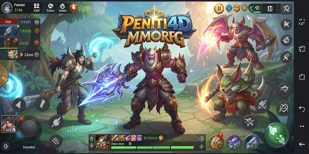 Tampilan gameplay menarik dalam PENITI4D dengan aksi yang seru.