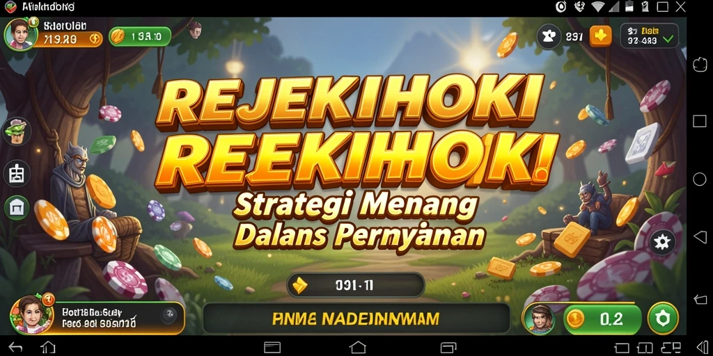 Tampilan gameplay REJEKIHOKI yang seru dan menantang.